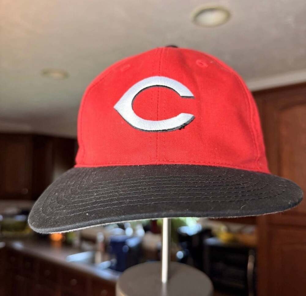 Cincinnati Reds Snapback Hat Red Black